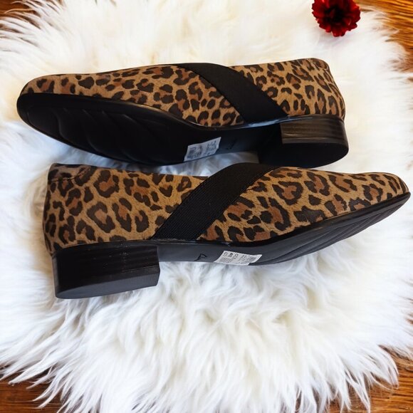 Clarks Juliet Dahlia Leopard Print Flats Comfortable, Chic & Stylish! Size 8.5W - Picture 8 of 12